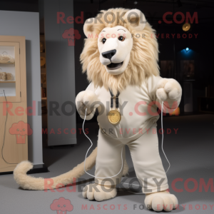 Costume de mascotte de Lion...