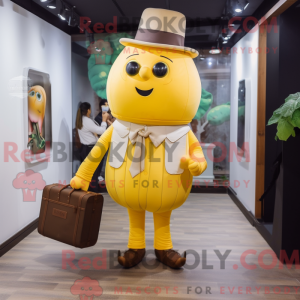 Yellow Turnip mascot...