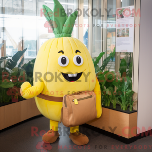 Yellow Turnip mascot...