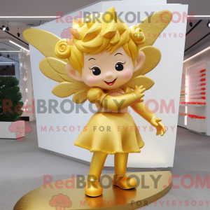 Maskottchenkostüm Gold...
