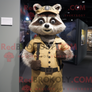 Tan Raccoon...