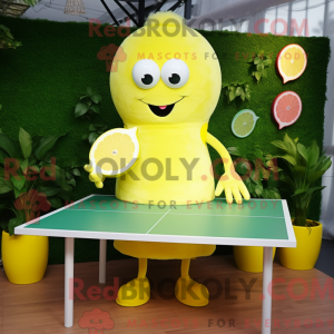 Disfraz de mascota de mesa...