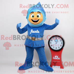 Blue Tikka Masala mascot...