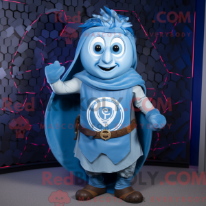 Blue Celtic Shield maskot...
