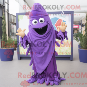 Purple Pesto Pasta mascot...