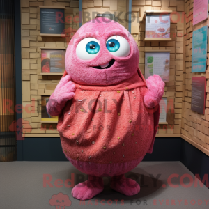 Pink Shakshuka maskot...