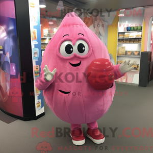 Pink Shakshuka mascot...