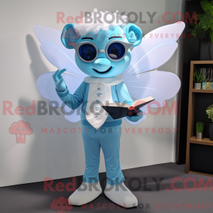 Sky Blue Tooth Fairy mascot...
