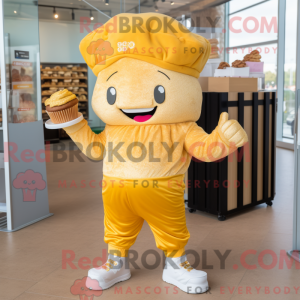 Maskotka Gold Cupcake...