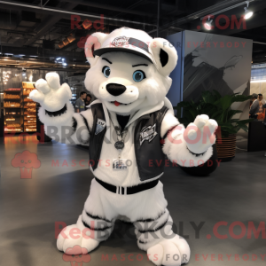 White Tiger mascot costume...