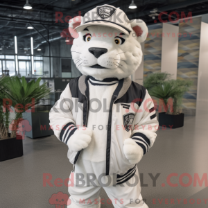 White Tiger mascot costume...