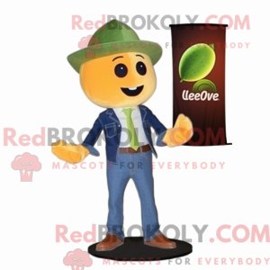 Olive Grapefruit mascot...