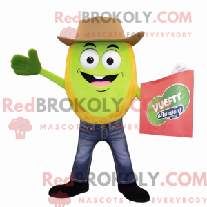 Oliven grapefrukt maskot...