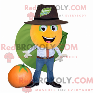 Oliven Grapefruit maskot...