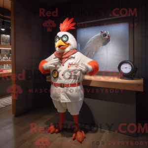 Rooster mascot costume...
