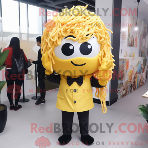 Yellow Ramen mascot costume...