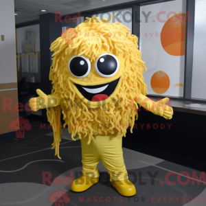 Yellow Ramen mascot costume...