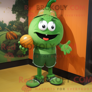Forest Green Pumpkin maskot...
