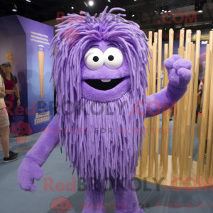 Lavender Spaghetti mascot...