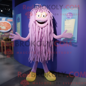 Lavender Spaghetti mascot...