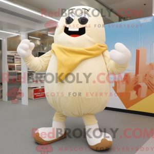 Cream Potato mascot costume...
