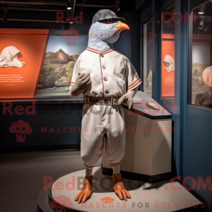 Grå Passenger Pigeon maskot...