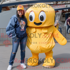 Gold Crab Cakes mascot...