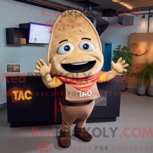 Tan Tacos mascottekostuum...