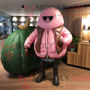 Maskottchenkostüm Pink...