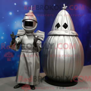 Silver Grenade mascot...