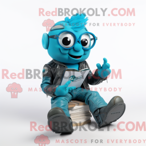 Disfraz de mascota Cyan...