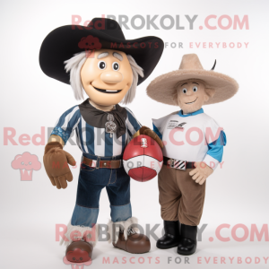 Cowboy maskot kostume...