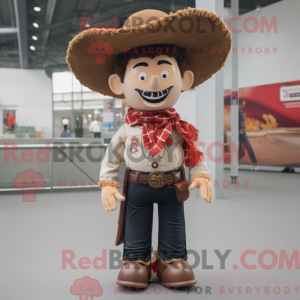 Cowboy-mascottekostuum...