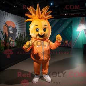 Orange Pineapple mascot...