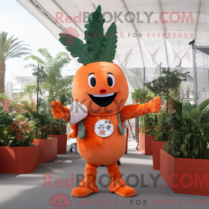 Orange Carrot mascot...