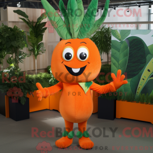 Orange Carrot mascot...