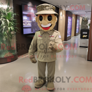 American Soldier mascot...