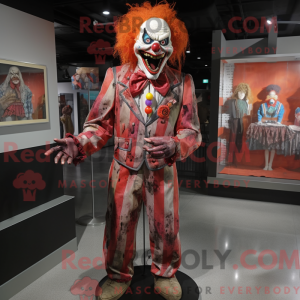 Rust Evil Clown mascot...