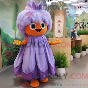 Lavender Apricot mascot...