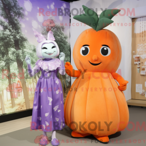 Lavender Apricot mascot...