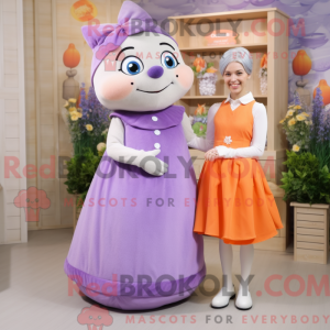 Lavender Apricot mascot...