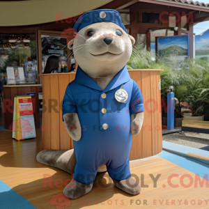 Sea Lion mascot costume...