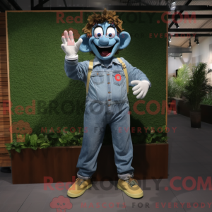 Oliven Klovn maskot kostume...