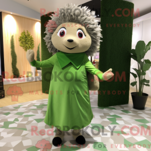 Máscara Olive Hedgehog com...