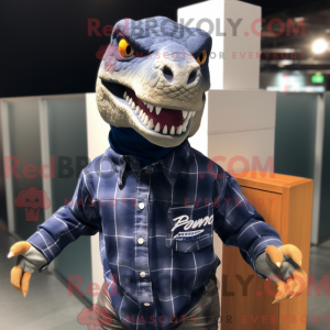 Navy Allosaurus mascot...