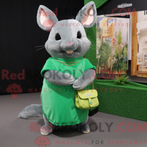 Green Chinchilla mascot...