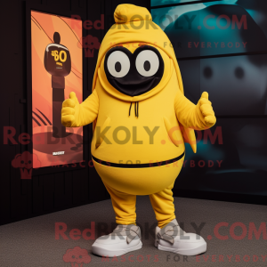 Gul Moussaka maskot kostume...