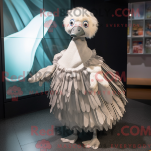 Silver Gosling mascot...