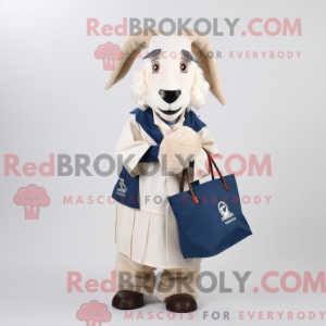 Navy Boer Goat maskot...