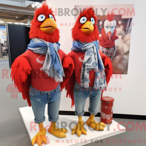 Red Hens máscara...